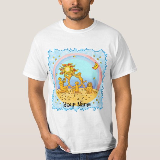 ムーンピープル Tシャツ (正面)