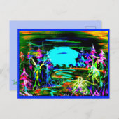 ムーンフェアの美術葉書 ポストカード (正面/裏面)