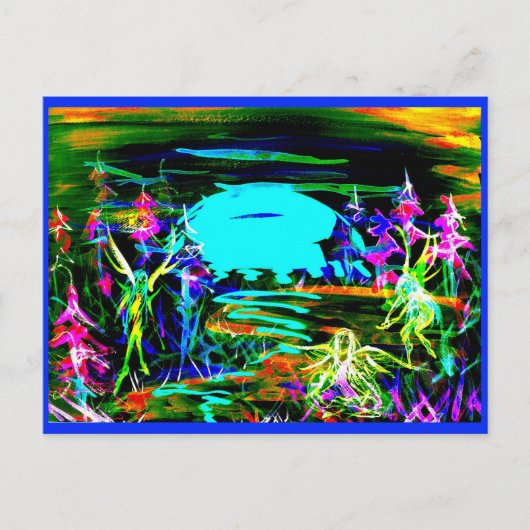 ムーンフェアの美術葉書 ポストカード (正面)