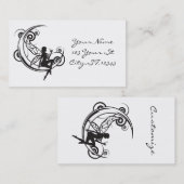 ムーンフェアリーシルエットサンダー_コーブ 名刺 (正面/裏面)