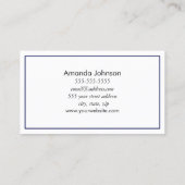 ムーンフェイズアストロロジーヨガホリスティックヒーラー 名刺 (裏面)