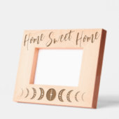 ムーンフェイズホーム甘い家庭 レーザー彫刻フレーム (左)