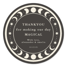 ムーンフェイズboho天体結婚式の引き出物 サンキュー