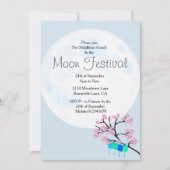 ムーンフェスティバル中国の秋フェスティバル招待 招待状 (正面)