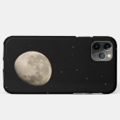 ムーンフォトスターリーブラックナイトスカイ宇宙 Case-Mate iPhoneケース (裏面(横))