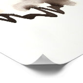 ムーンフォレストアートプリント ポスター (角)