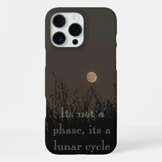 ムーンフォンケース iPhoneケース (裏面)