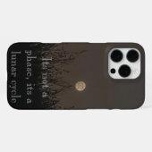 ムーンフォンケース iPhoneケース (裏面横)