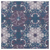 ムーンフラワーホークモスマンダラ ファブリック (クローズアップ)