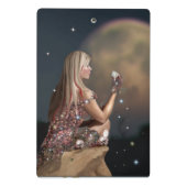 ムーンフラワー ミニクリップボード (裏面)