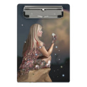 ムーンフラワー ミニクリップボード (正面)