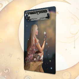 ムーンフラワー ミニクリップボード