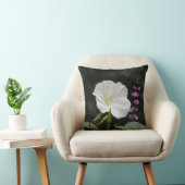 ムーンフラワー（紫色のヒヤシンス） クッション (椅子)