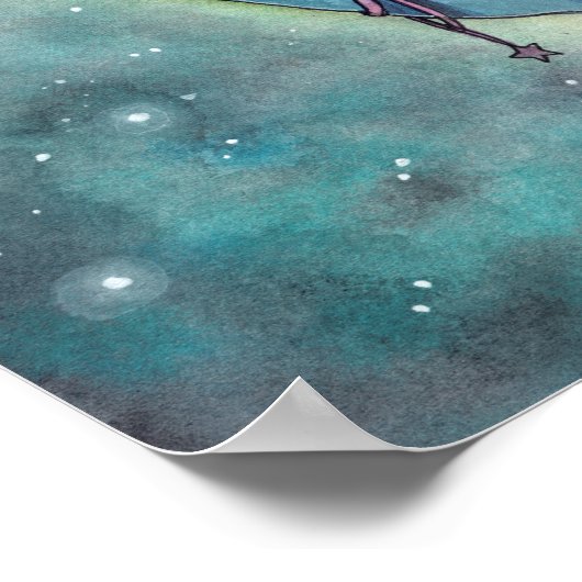 ムーンフレンド妖精アートバイモリー・ハリソン ポスター (角)