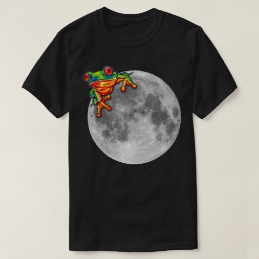 ムーンフロッグ Tシャツ (デザイン正面)