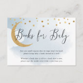 ムーンブルーの本のリクエスト、ベビー向け本 エンクロージャーカード (正面)