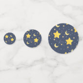 ムーンブルーの象の写真 コンフェッティ (裏面)