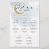 ムーンブルー財布スカベンジャー狩りゲームカード チラシ (正面)