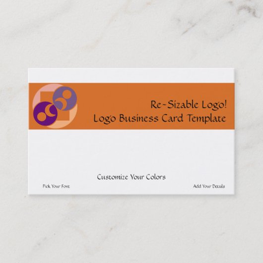 ムーンプラネットロゴ 名刺 (正面)