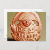 ムーンヘアドレを着たインカ農業神 ポストカード (正面/裏面)