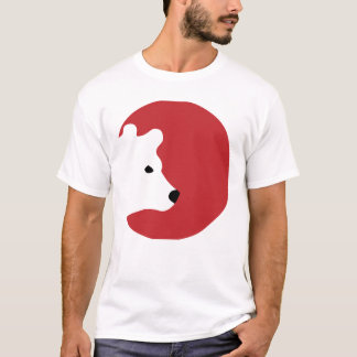 ムーンベアミニマル – ワイルド強さTシャツ Tシャツ