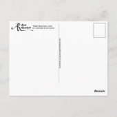 ムーンベアーポストカード – "Rosie" ポストカード (裏面)