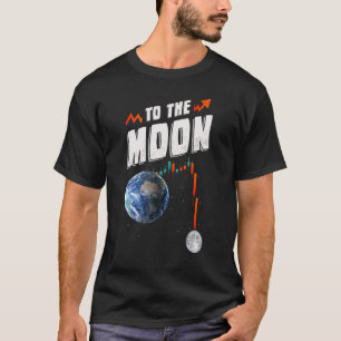 ムーンベアー市場への暗号衝突株式市場 Tシャツ