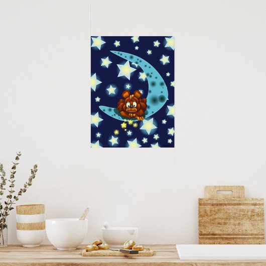 ムーンベア ポスター (キッチン)