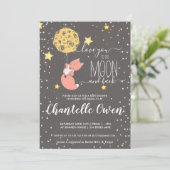 ムーンベイビーシャワー招待状へ 招待状 (スタンド正面)