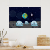 ムーンベース ポスター (キッチン)
