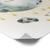 ムーンポスター印刷 子供部屋インテリア ポスター (角)