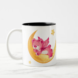 ムーンマグカップのテディベア ツートーンマグカップ