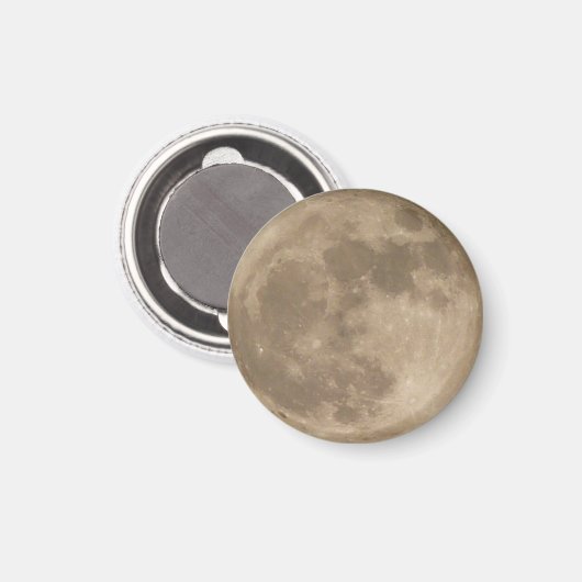 ムーンマグネットフルムーン冷蔵庫用マグネットギフト マグネット (正面/裏面)