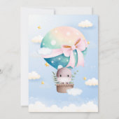 ムーンマジックなヒポベイビーシャワー 招待状 (裏面)