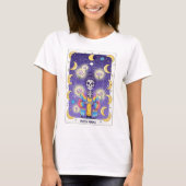 ムーンママ 天体スケルトンタロット Tシャツ (正面)