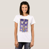 ムーンママ 天体スケルトンタロット Tシャツ (正面フル)