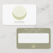 ムーンマンダラ – 名刺 (正面/裏面)