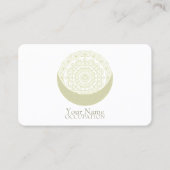 ムーンマンダラ – 名刺 (正面)