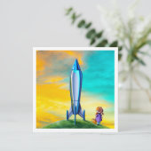 ムーンミッション - ミニプリント (スタンド正面)