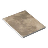 ムーンメモ帳フルムーンメモ帳おもしろいムーンギフト ノートパッド (アングル)