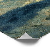 ムーンメールボックス – パステルパインターリースタイルアート ポスター (角)