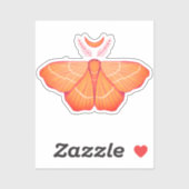 ムーンモスウィッチナイトアート – マジカルイラストレーション シール (シート)