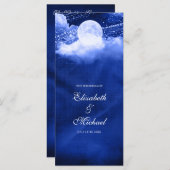 ムーンライエレガントン結婚式 プログラム (正面/裏面)