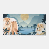 ムーンライズセレスティアルズチョウデスクマット デスクマット (正面)