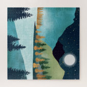 ムーンライズ湖 ジグソーパズル (横)