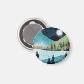 ムーンライズ湖 マグネット (正面/裏面)
