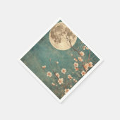 ムーンライトさくらんぼブロッサムセレニティ スタンダードカクテルナプキン (角)