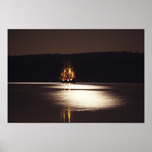 ムーンライトで努力する ポスター (正面)