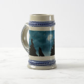 ムーンライトの狼 ビールジョッキ (正面左)