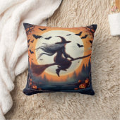 ムーンライトの魔女とこうもり クッション (ブランケット)